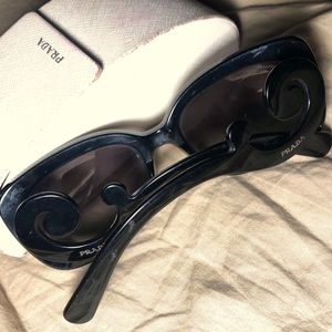 Prada swirl sunglasses